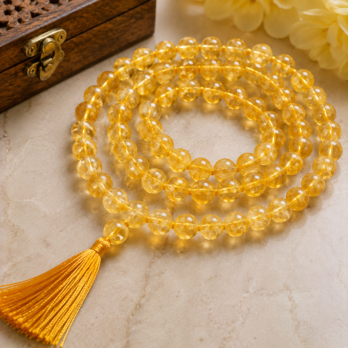 Citrine Mala