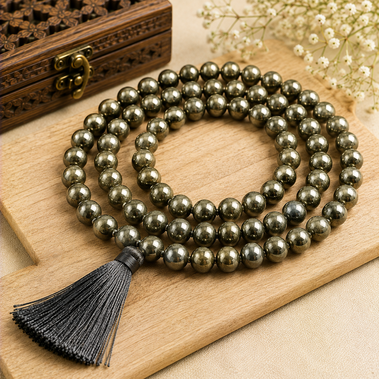 Pyrite Mala