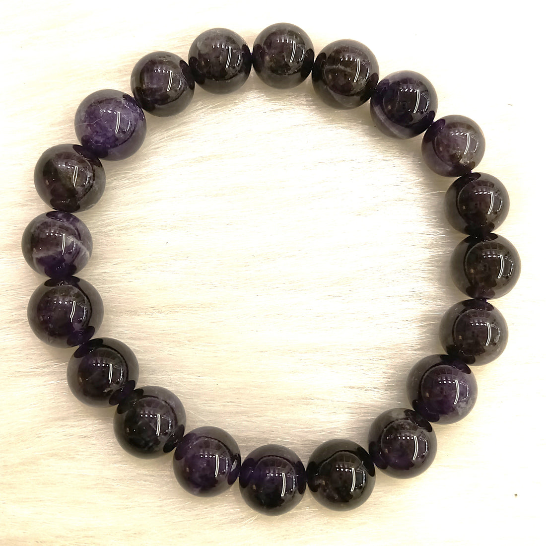 Amethyst Bracelet 10 mm