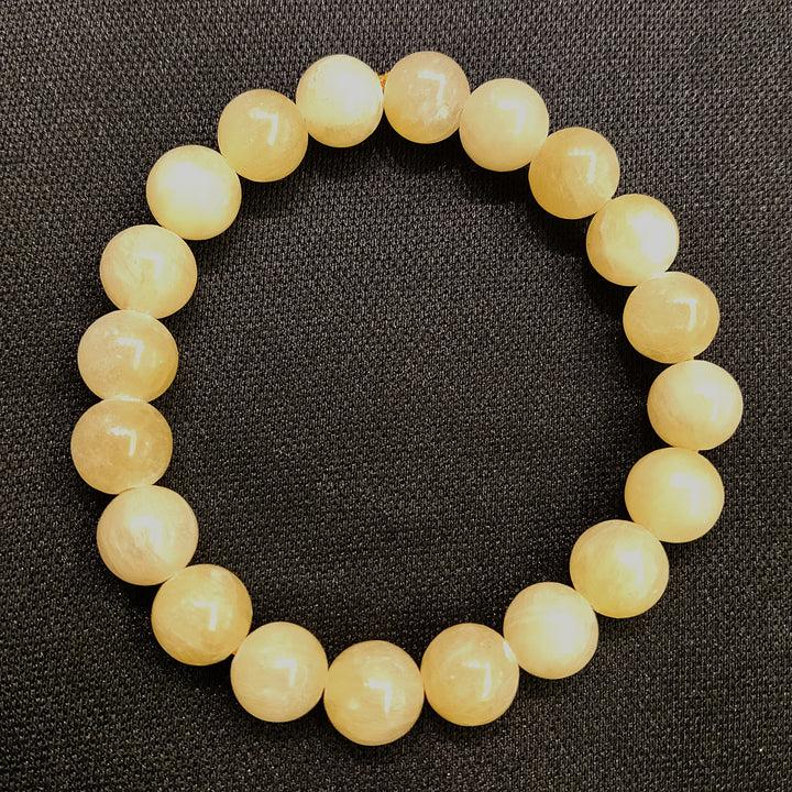 Yellow Calcite bracelet 10mm