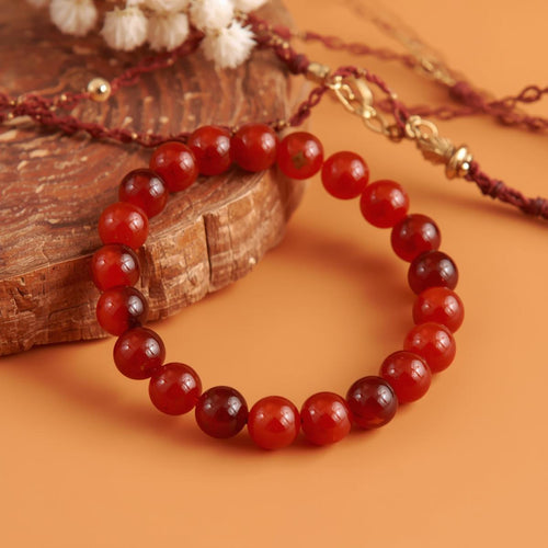 Carnelian bracelet