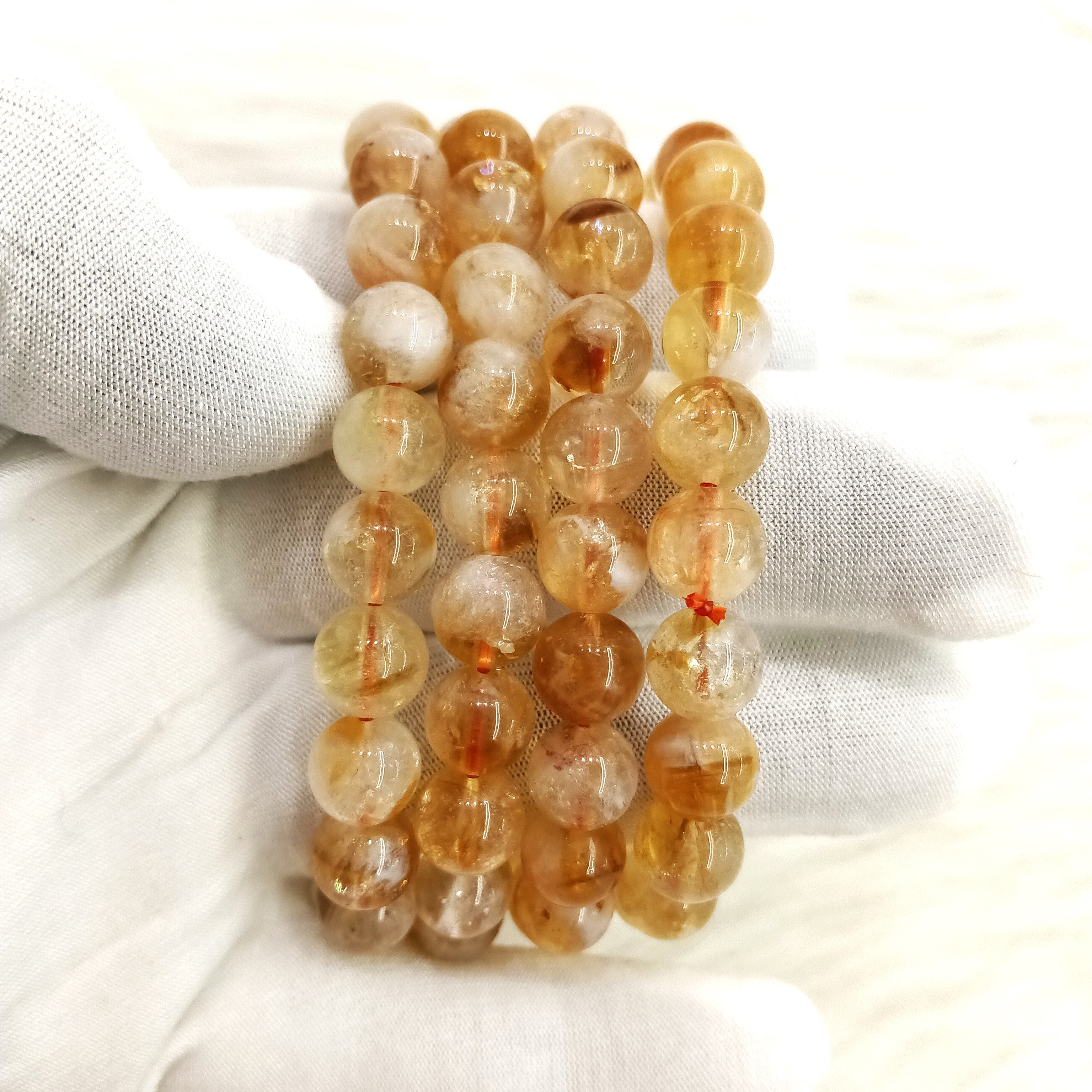 Citrine Natural  bracelet 8 mm