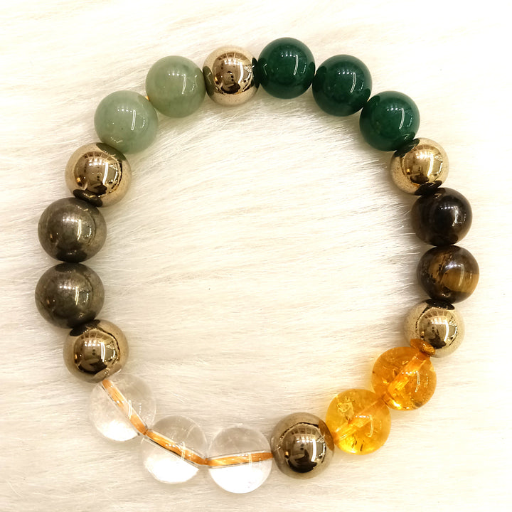 Dhanyog bracelet 10 mm