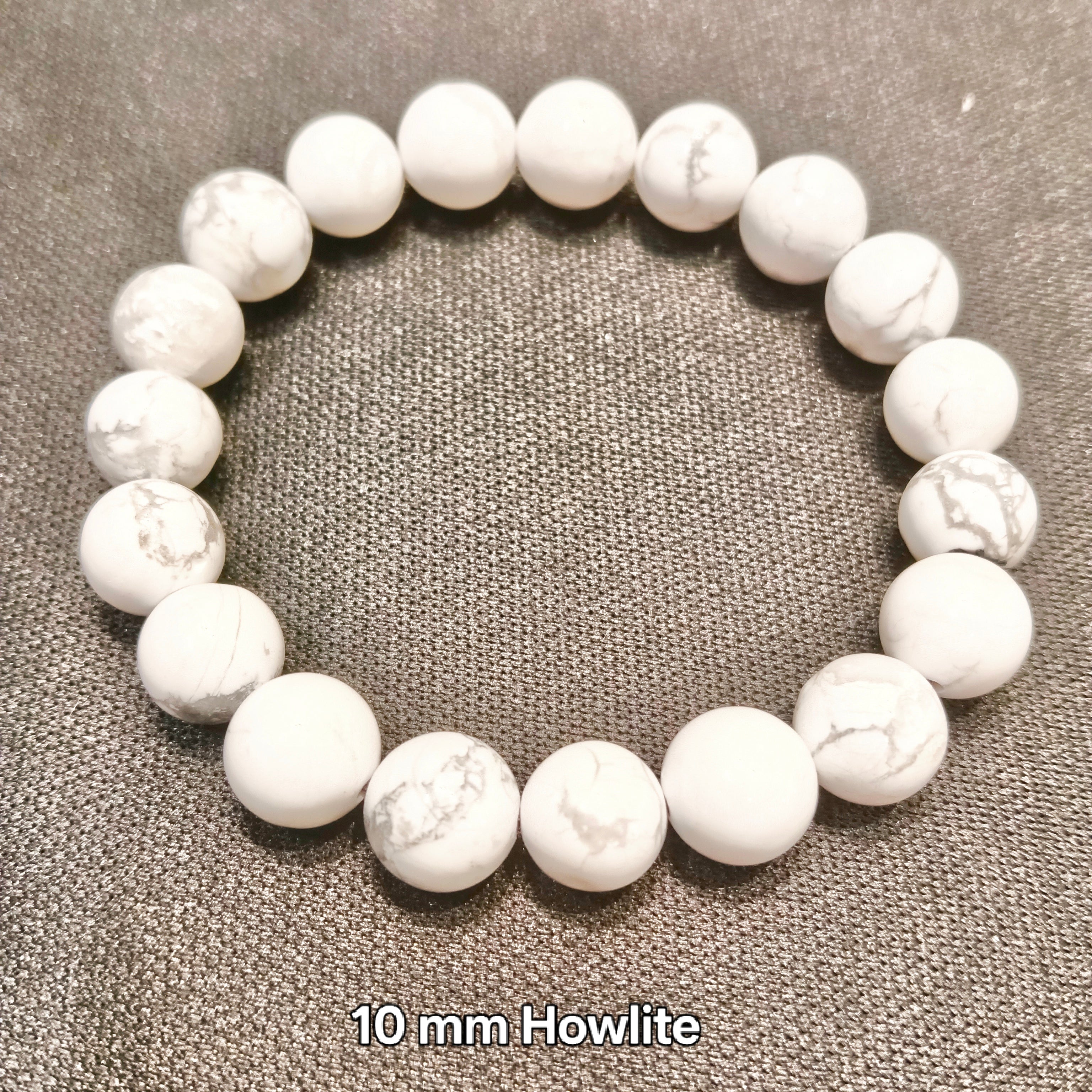 Howlite Bracelet 10 mm