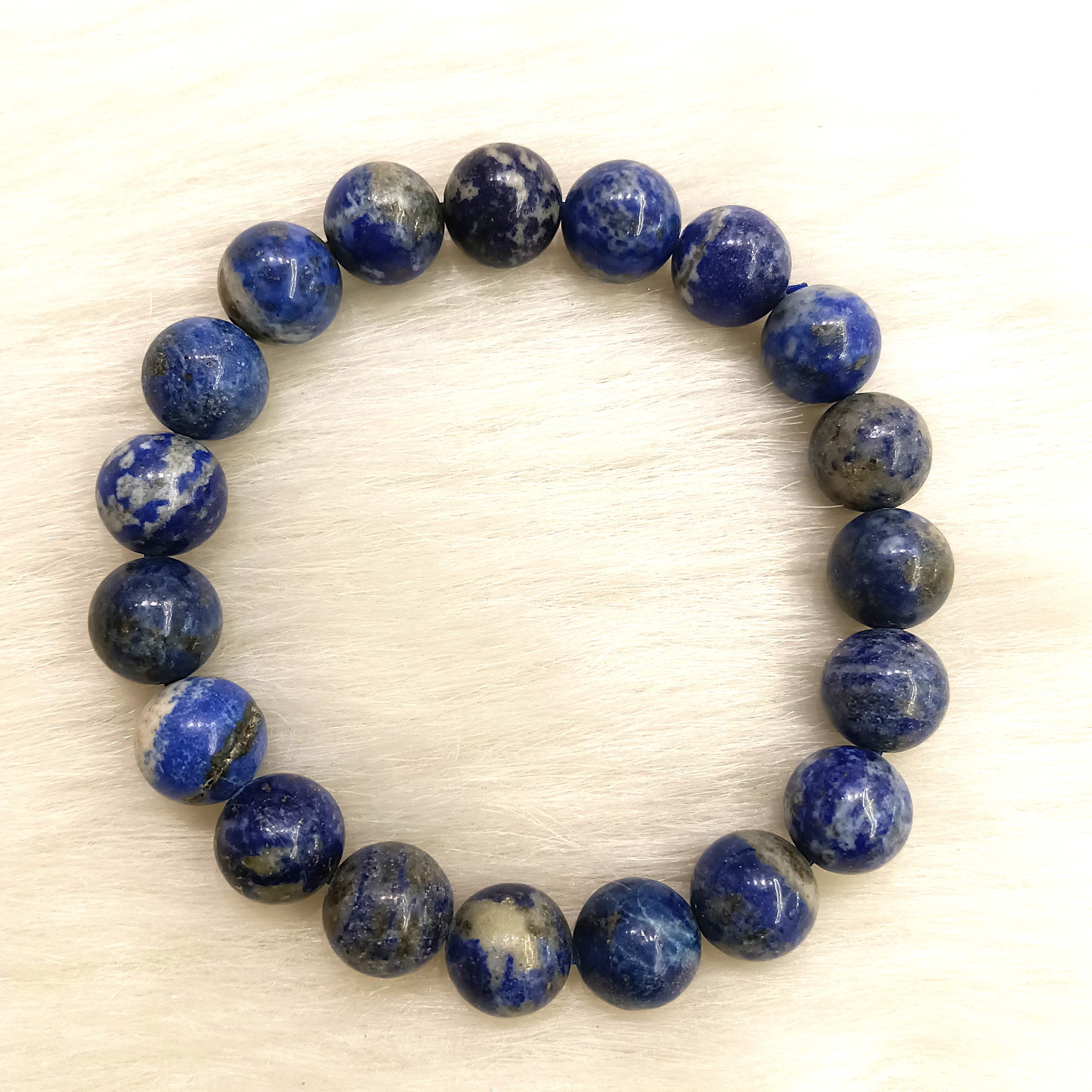 Lapis lazuli bracelet 10 mm