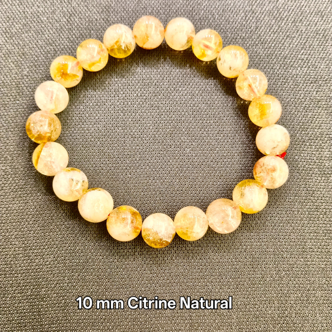 Natural Citrine Bracelet 10 mm