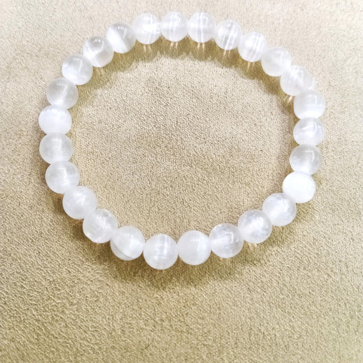 Selenite Bracelet 8mm