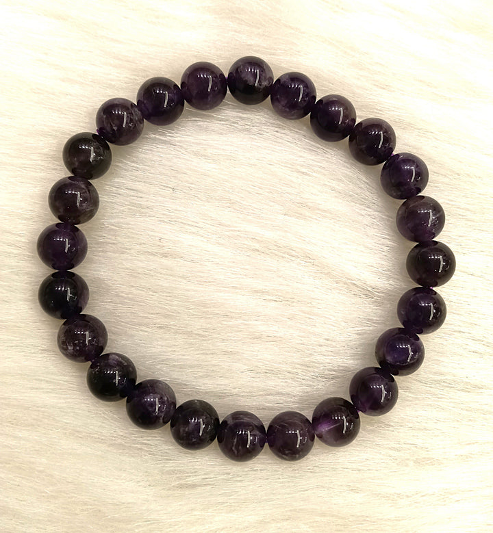 Ameythyst AAA bracelet 8 mm