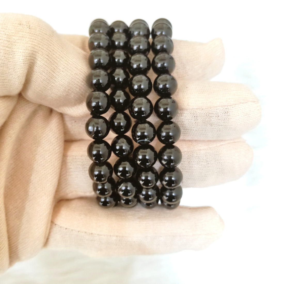 Black obsidian bracelet