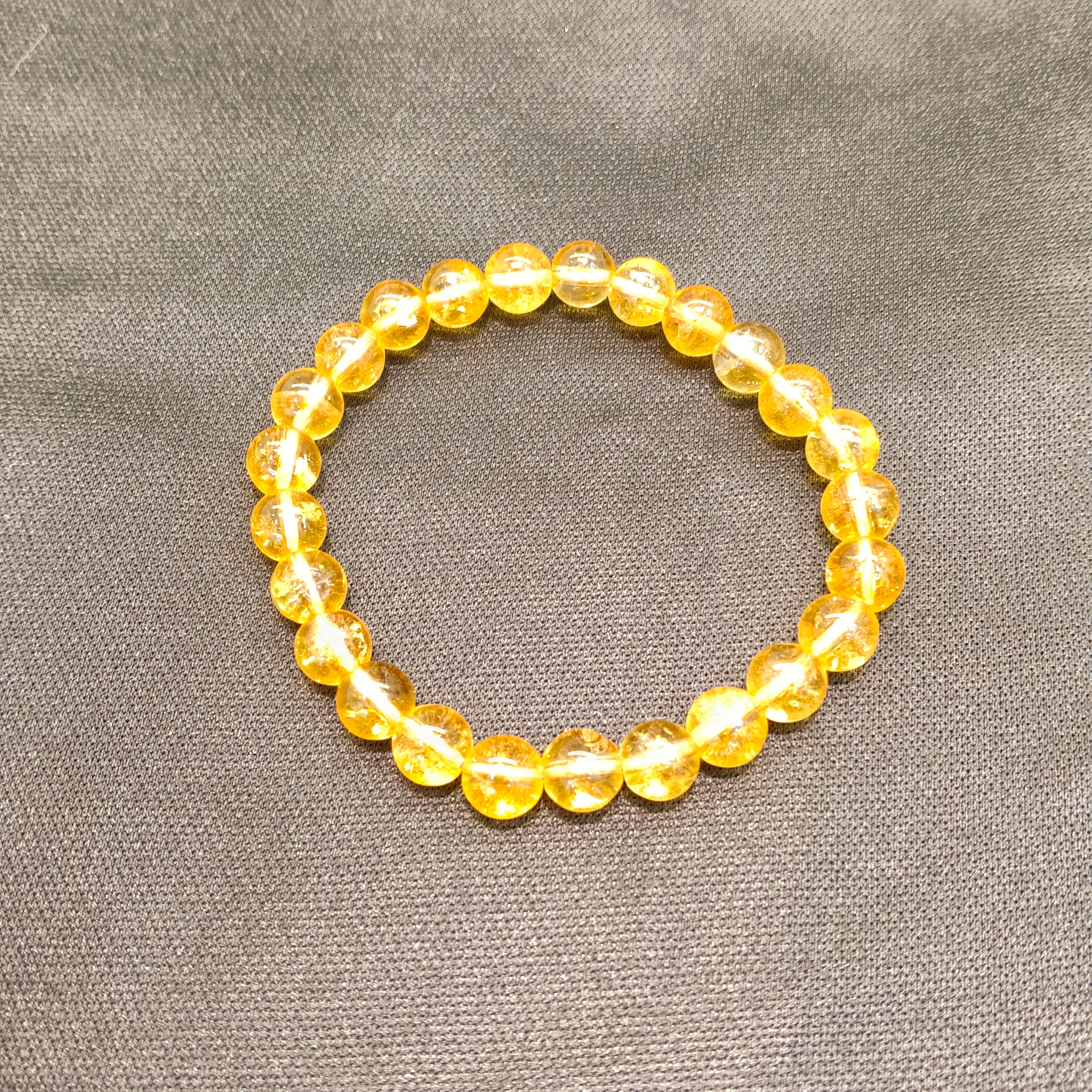 Citrine bracelet (heat)
