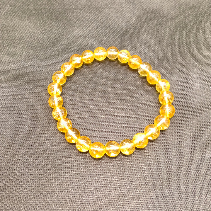 Citrine bracelet (heat)