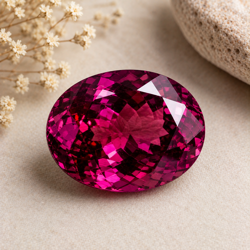 Rhodolite garnet
